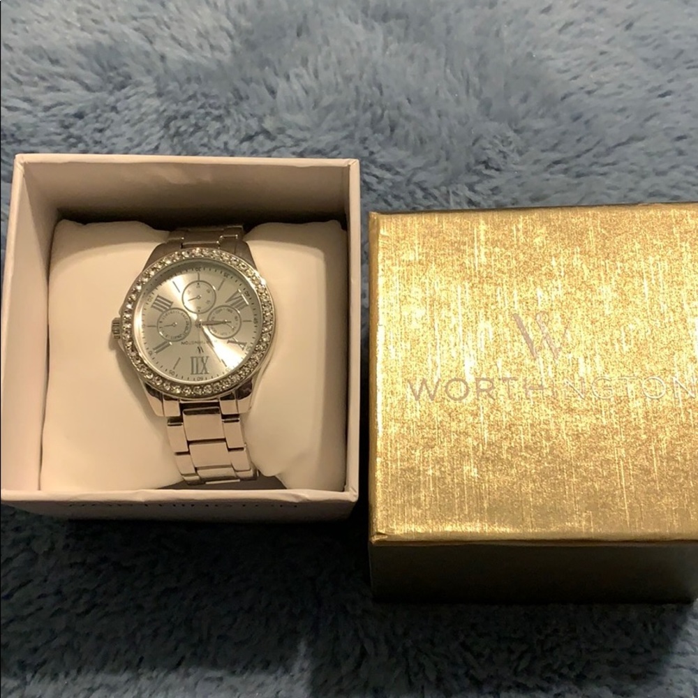 Silver watch!